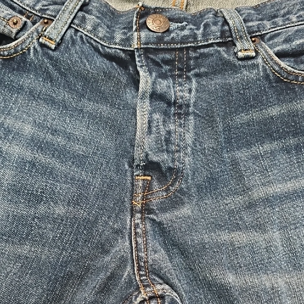 Hollister 32x30 Men's Blue Straight Jeans